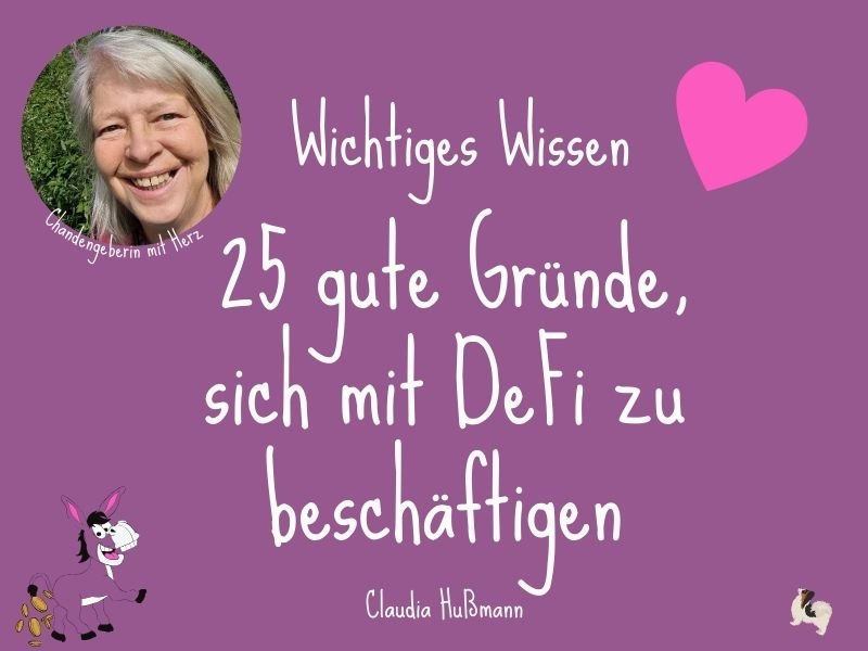 25 Gründe, sich mit DeFi zu beschäftigen